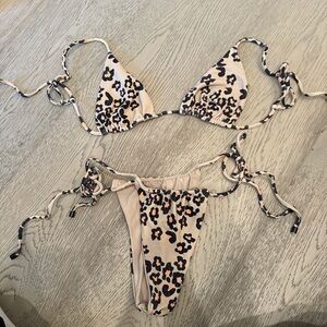 Tavik Cheetah Pink bikini